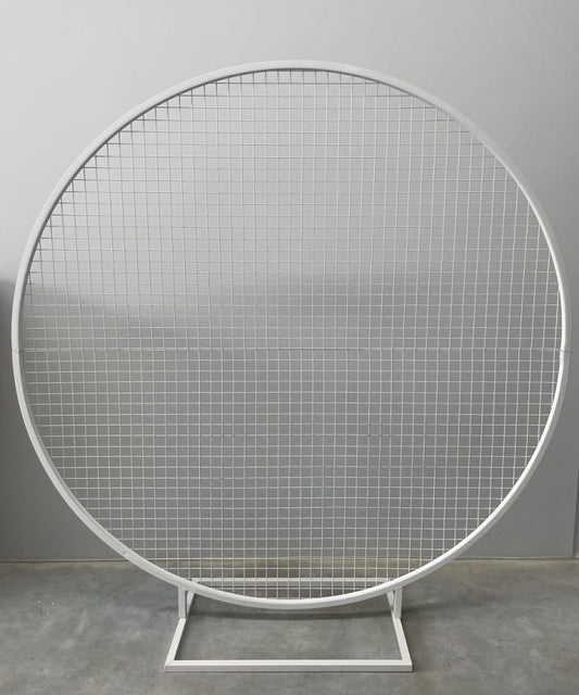 Round Mesh Backdrop